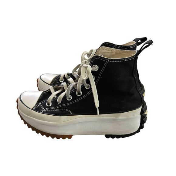 Converse Black Run Star Hike Platform Shoes   Womens Size 7 Mens 5.5 - Picture 3 of 7